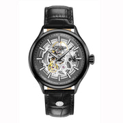 Roamer Competence Skeleton III Automatic Grey Round Dial Men's Watch - 101663 40 55 05N