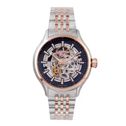Roamer Competence Skeleton III Automatic Silver Round Dial Men's Watch - 101663 47 15 10N