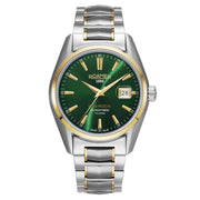 Roamer Searock Automatic Green Sunray Round Dial Men's Watch - 210665 47 75 20