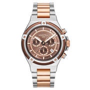 ROAMER Tempomaster Chrono Swiss Made Brown Round Dial Men's Watch - 221837 49 65 20