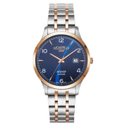 ROAMER Seehof Swiss Made Blue Round Dial Men's Watch - 509833 49 44 20