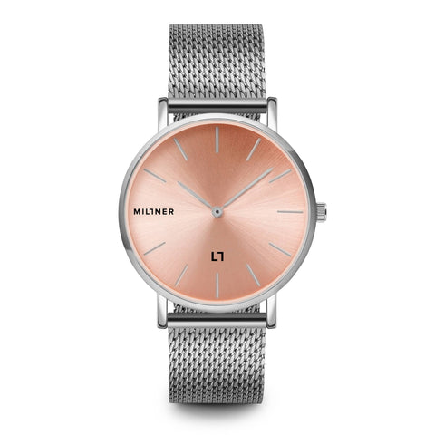 39MM MAYFAIR SILVER PINK