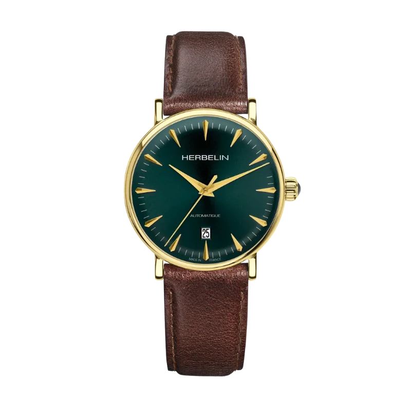 SKU A 60900 RO26 (6) Herbelin Inspiration Automatic | Gold - Image 1