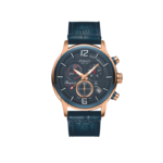 Atlantic Seasport Chronograph Rose Gold PVD Leather