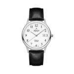 Atlantic Seabase Gents White Dial with Numerals