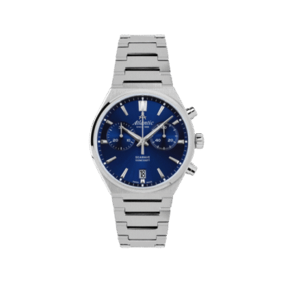 Seawave Chrono | Blue Dial on Metal Bracelet