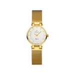 Elegance Small Yellow Gold PVD Silver