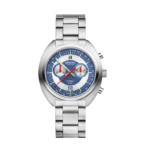 Atlantic Refined Blue Dial Quartz Watch for Men