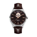 Atlantic women’s watch with white dial and rose gold stainless steel bracelet