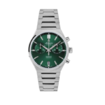 Atlantic Seawave Chrono | Green Dial on Metal Bracelet